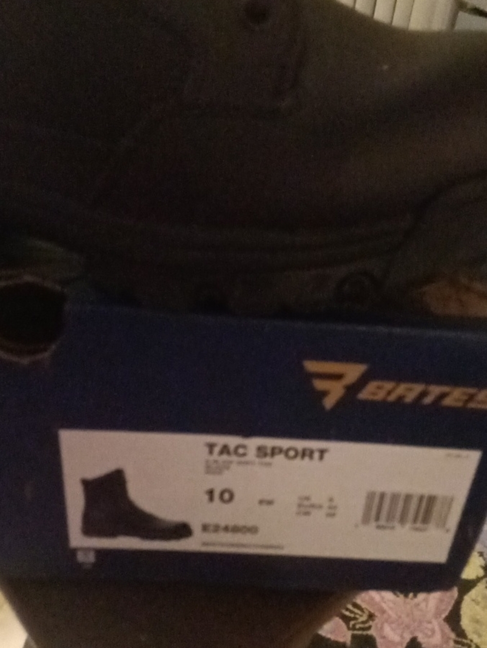 Bates Tac Sport Tactical Boots in Black
